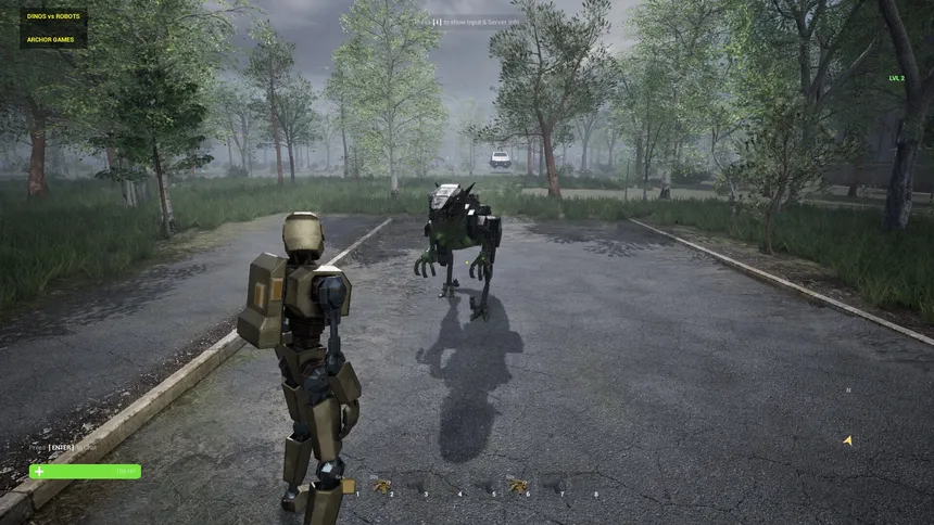 Скриншот 6 к игре DINOS vs ROBOTS
