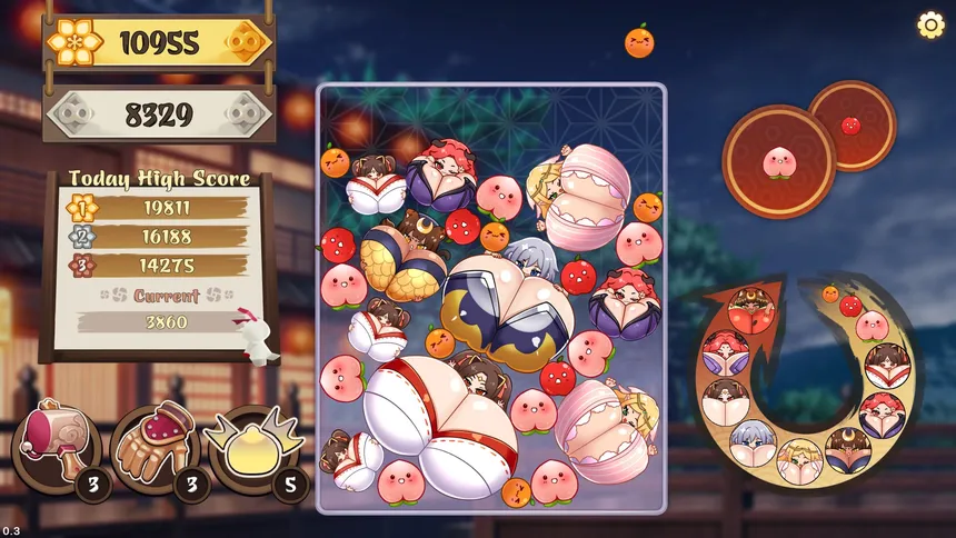 Скриншот 1 к игре Cute Suika: Big Watermelon