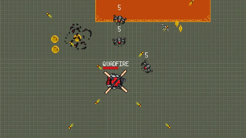 Скриншот 3 к игре Tank vs. Aliens