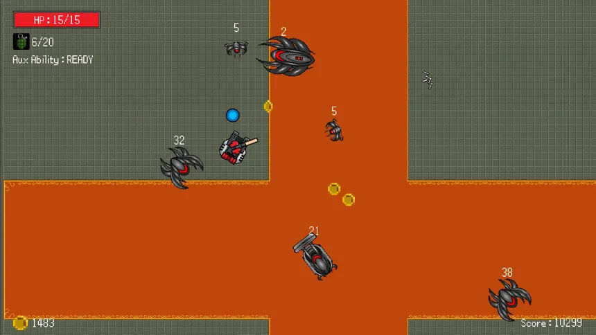 Скриншот 5 к игре Tank vs. Aliens