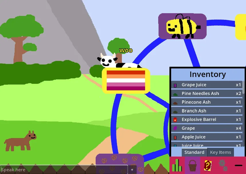 Скриншот 3 к игре Cow Life Sim RPG
