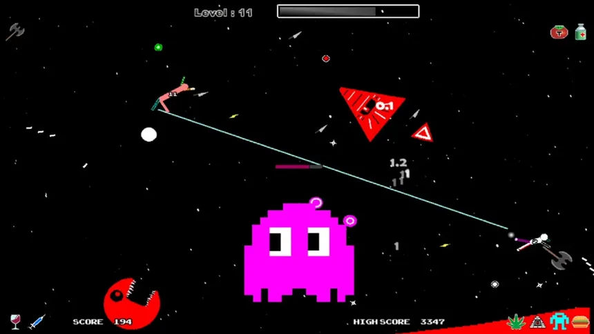 Скриншот 2 к игре RAGMONTON ENDLESS for save indie game