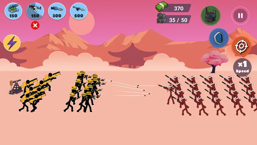Скриншот 2 к игре Stickman World Battle