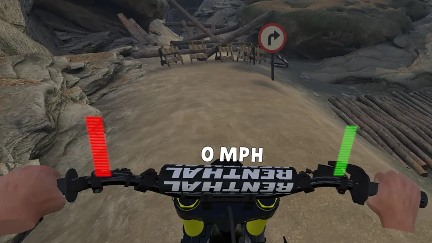 Скриншот 2 к игре OFFROAD MotorBike VR