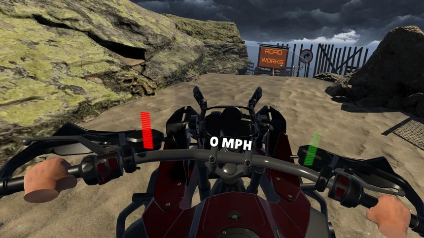 Скриншот 4 к игре OFFROAD MotorBike VR
