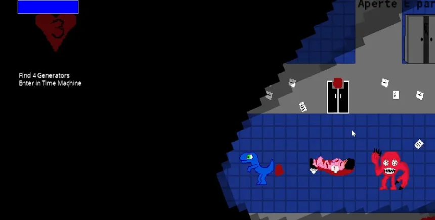 Скриншот 4 к игре DinoEscape in the time!