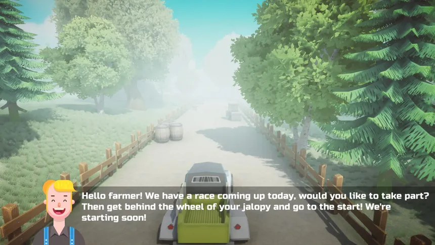 Скриншот 1 к игре Farm Racing