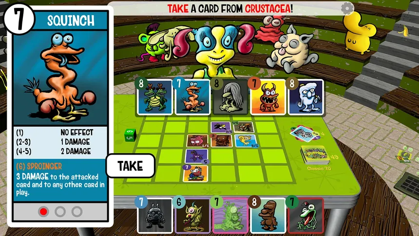 Скриншот 2 к игре SQUIRMISH: The Videogame of Brawling Beasties