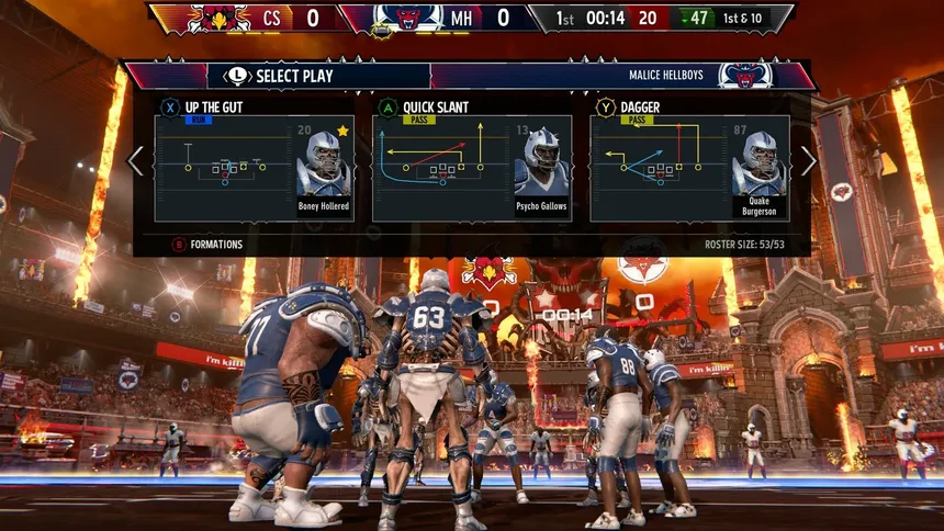Скриншот 1 к игре Mutant Football League 2