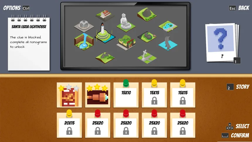 Скриншот 1 к игре SherloCAT Holmes Nonogram