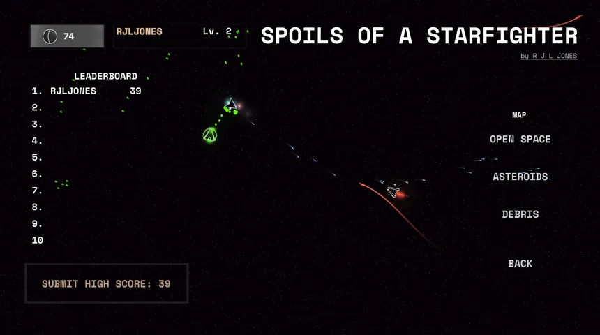 Скриншот 2 к игре Spoils of a Starfighter