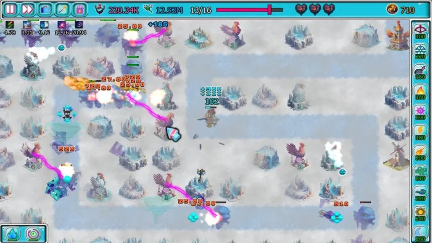 Скриншот 2 к игре Король Петух Защита башни (Rei Galo TD)