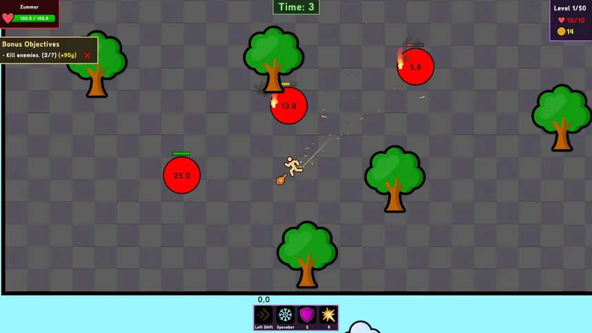 Скриншот 1 к игре Sprite Wars