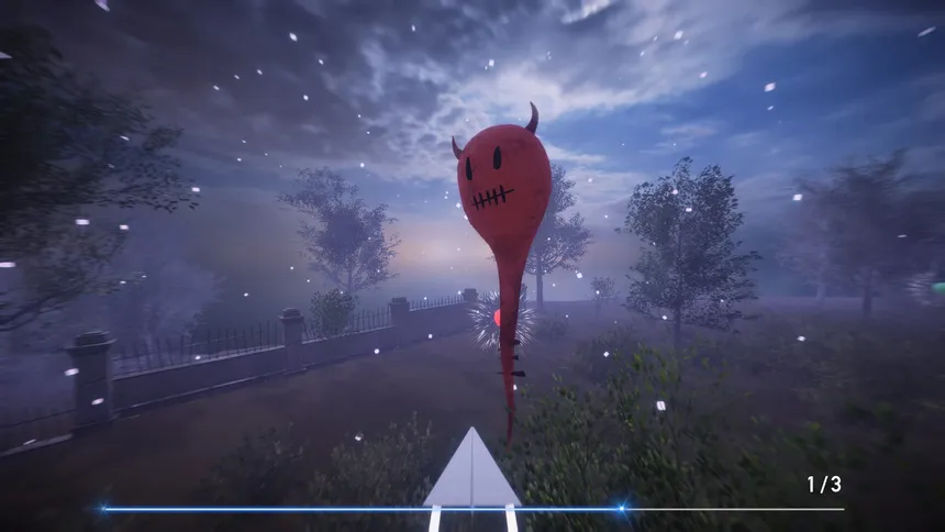 Скриншот 1 к игре Paper Plane Arena - The Haunted House