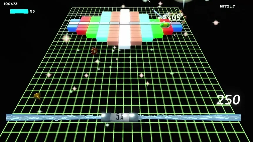 Скриншот 4 к игре Breakthrough Mars – Retro Arcade Brick Breaker on Mars