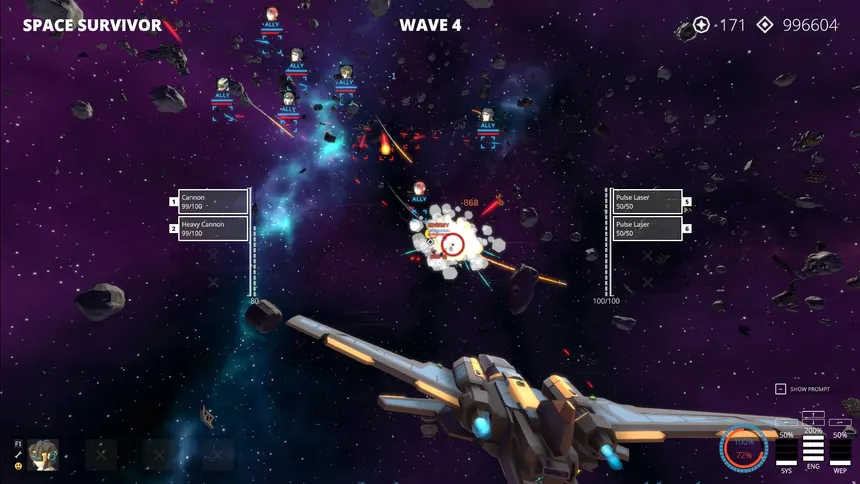 Скриншот 3 к игре Space Survivor