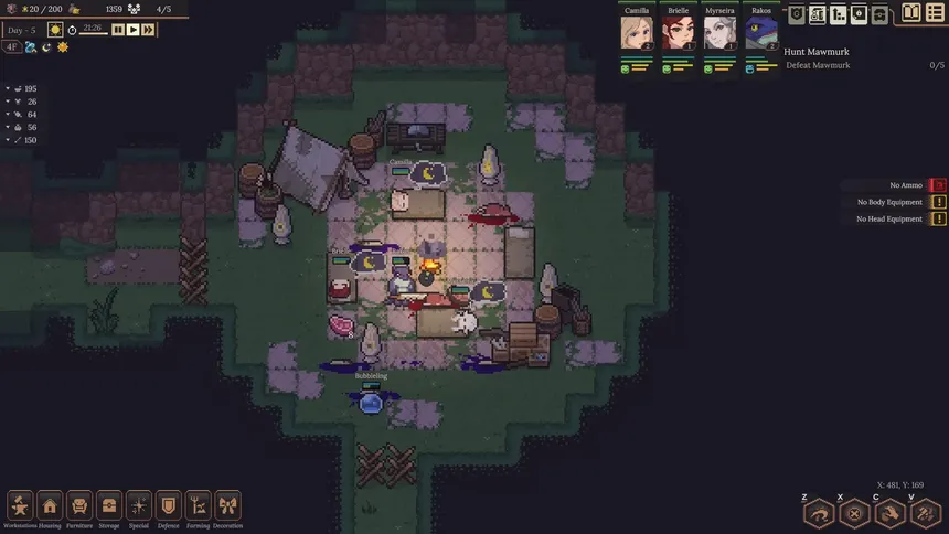 Скриншот 2 к игре Поселенцы Подземелий Dungeon Settlers