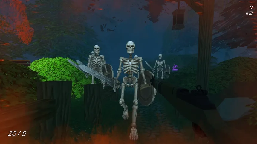 Скриншот 3 к игре Graveskelet