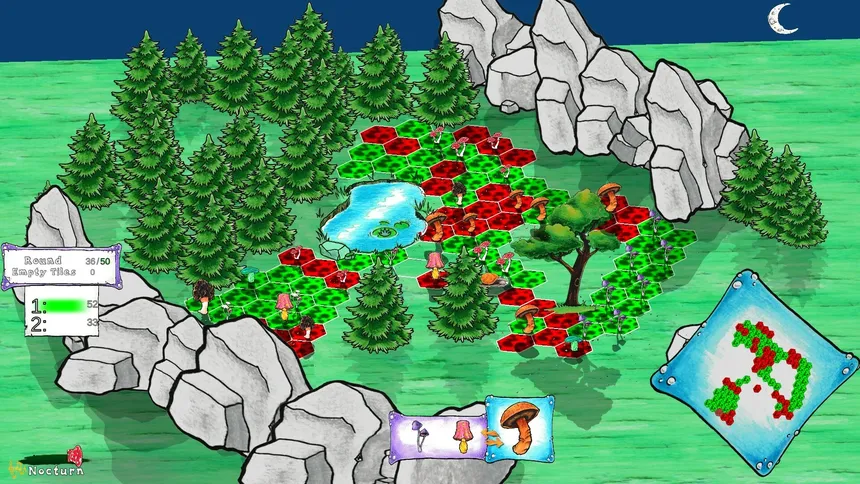 Скриншот 1 к игре Mushroom Moonrise