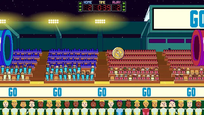Скриншот 1 к игре Dudelings: Arcade Sportsball