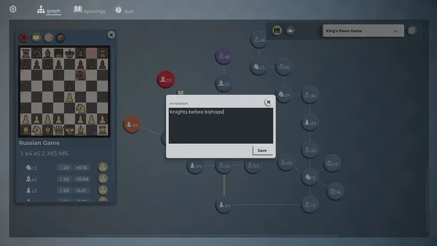 Скриншот 3 к игре Chess Opening Repertoire Builder