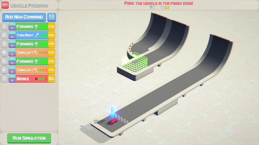 Скриншот 1 к игре Code Racer