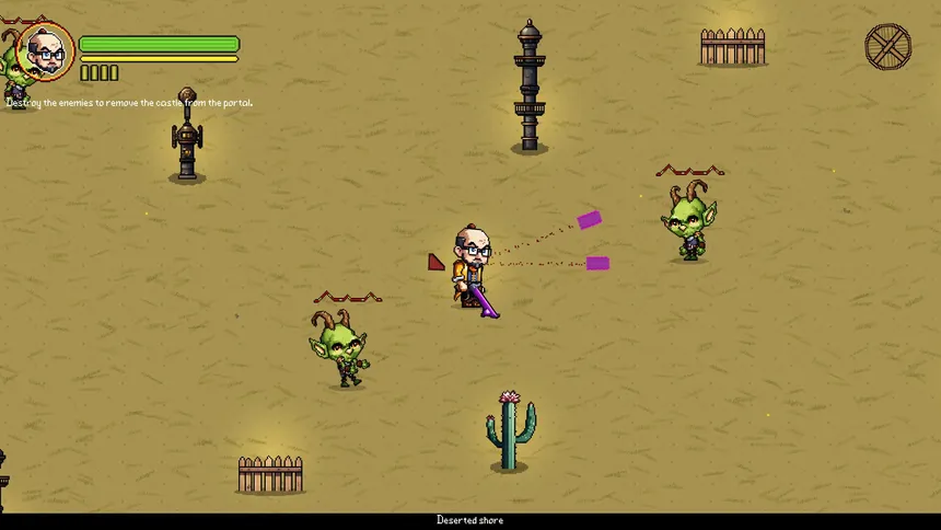 Скриншот 3 к игре Knight's Saga Evil Goblins