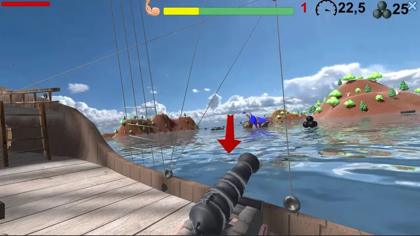 Скриншот 2 к игре Pirates. Naval battle
