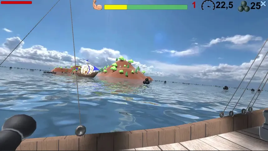 Скриншот 7 к игре Pirates. Naval battle