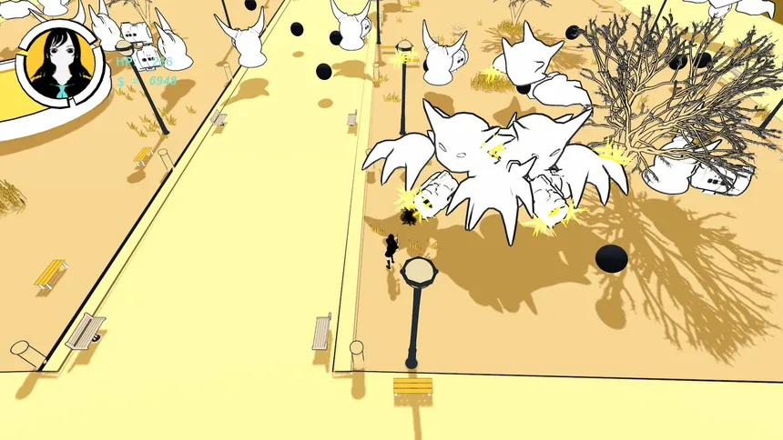 Скриншот 3 к игре The Yellow Moon's School: The Ghosts Day