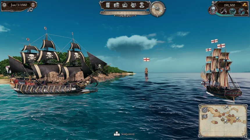 Скриншот 2 к игре Tortuga - A Pirate's Tale