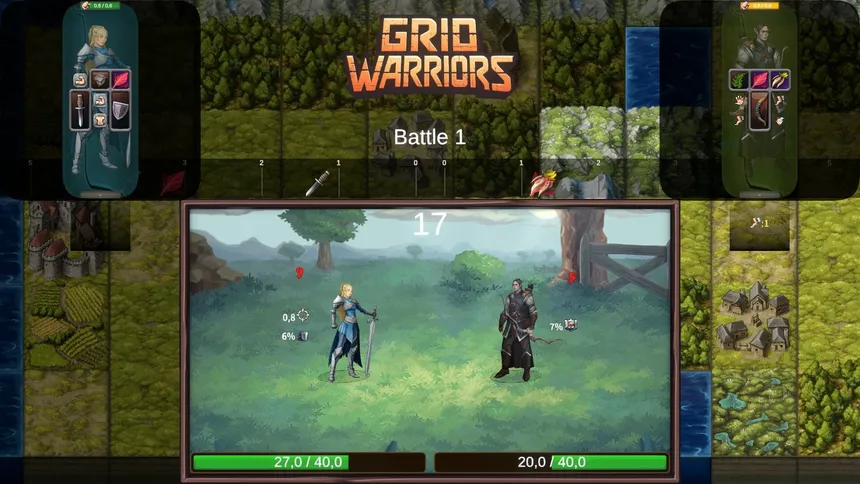 Скриншот 7 к игре Grid Warriors: Battles