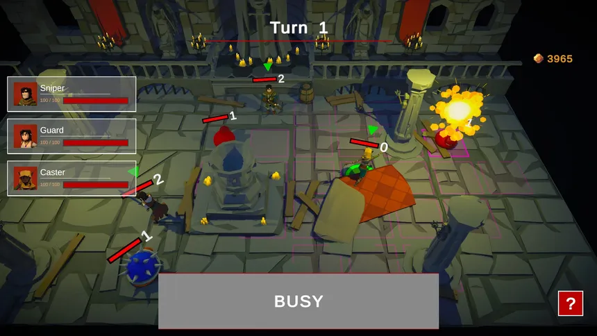 Скриншот 2 к игре Grid Dungeons