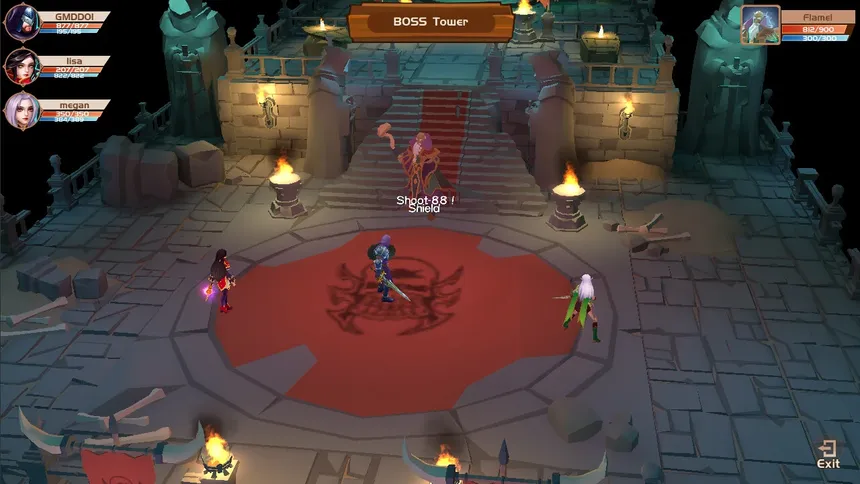 Скриншот 3 к игре 放置地下城-Idle Dungeon