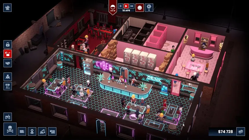 Скриншот 1 к игре Blood Bar Tycoon