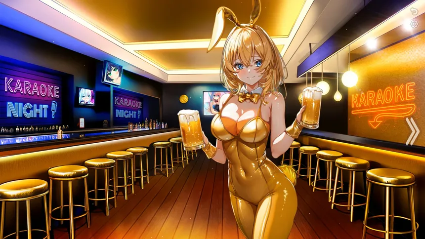 Скриншот 2 к игре Bunny-girl with Golden tummy