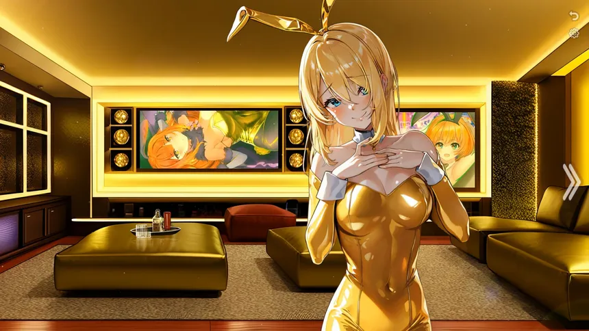 Скриншот 4 к игре Bunny-girl with Golden tummy