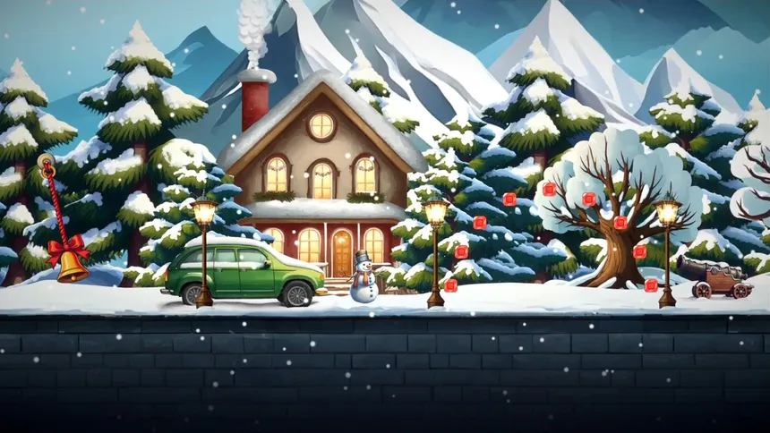 Скриншот 1 к игре Christmas Journey to Santa