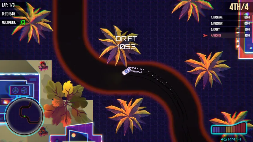 Скриншот 1 к игре Neon Rush