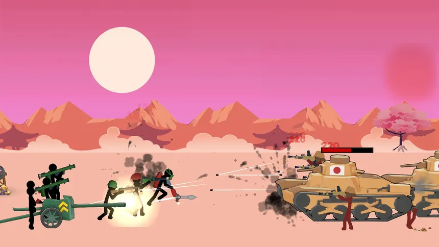 Скриншот 3 к игре Stickman WW2