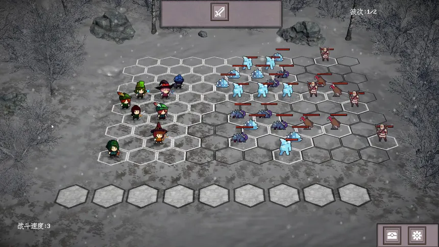 Скриншот 2 к игре 佣兵小队自走棋 Mercenary Squad Auto Chess