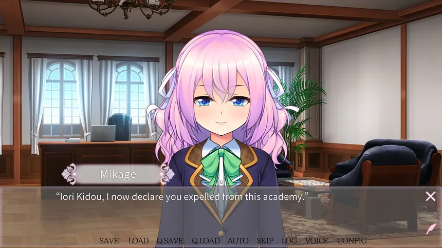 Скриншот 1 к игре Trap Yuri Garden