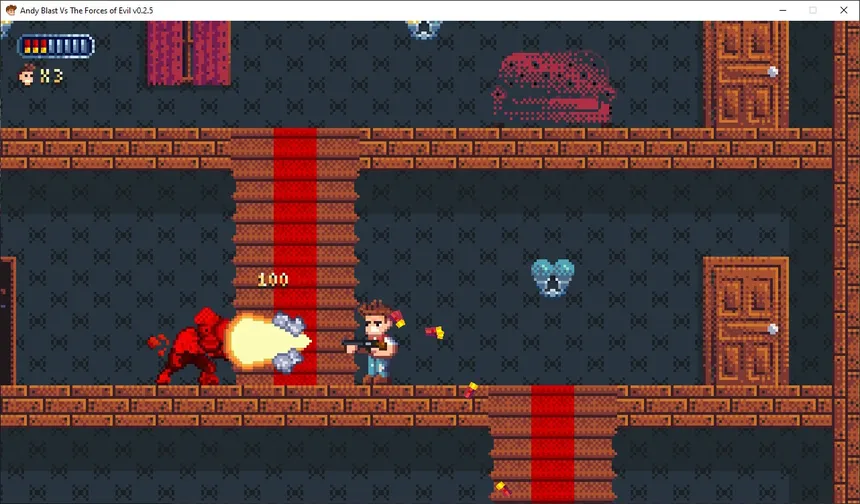 Скриншот 2 к игре Andy Blast Vs The Forces of Evil
