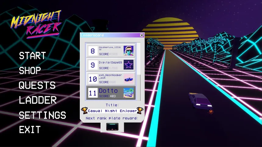 Скриншот 7 к игре Midnight Racer