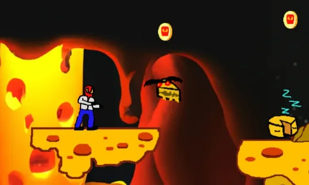 Скриншот 1 к игре Spider-Guy: Trapped in the Cheese Place