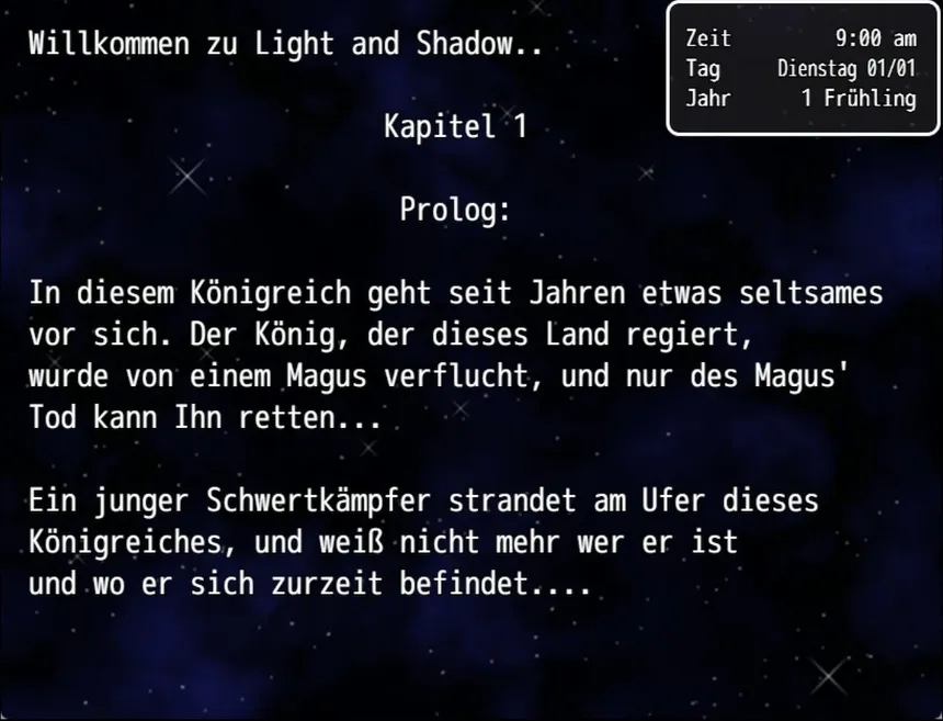 Скриншот 1 к игре Light and Shadow - Schatten über Empyria