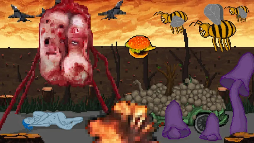 Скриншот 1 к игре GOD PLEASE HELP ME