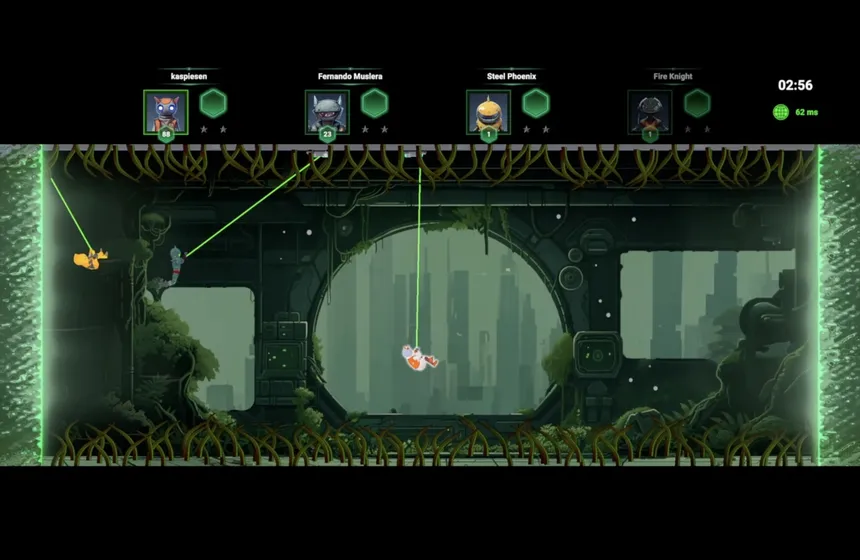 Скриншот 4 к игре Swing Into Zero-G: Space Parkour Race