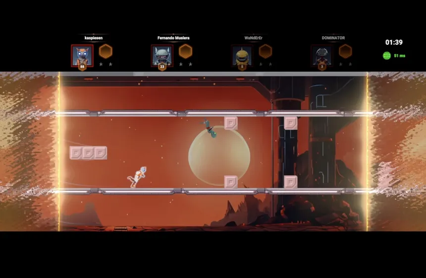 Скриншот 5 к игре Swing Into Zero-G: Space Parkour Race