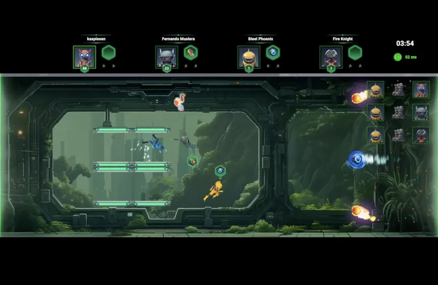 Скриншот 6 к игре Swing Into Zero-G: Space Parkour Race